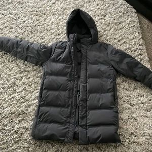 Men’s winter mid length puffer jacket